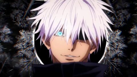 Blond Satoru Gojo Jujutsu Kaisen 4K – Free Live Wallpaper