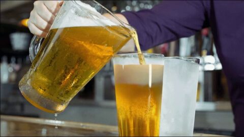Drink Beer | The Glass is Being filled